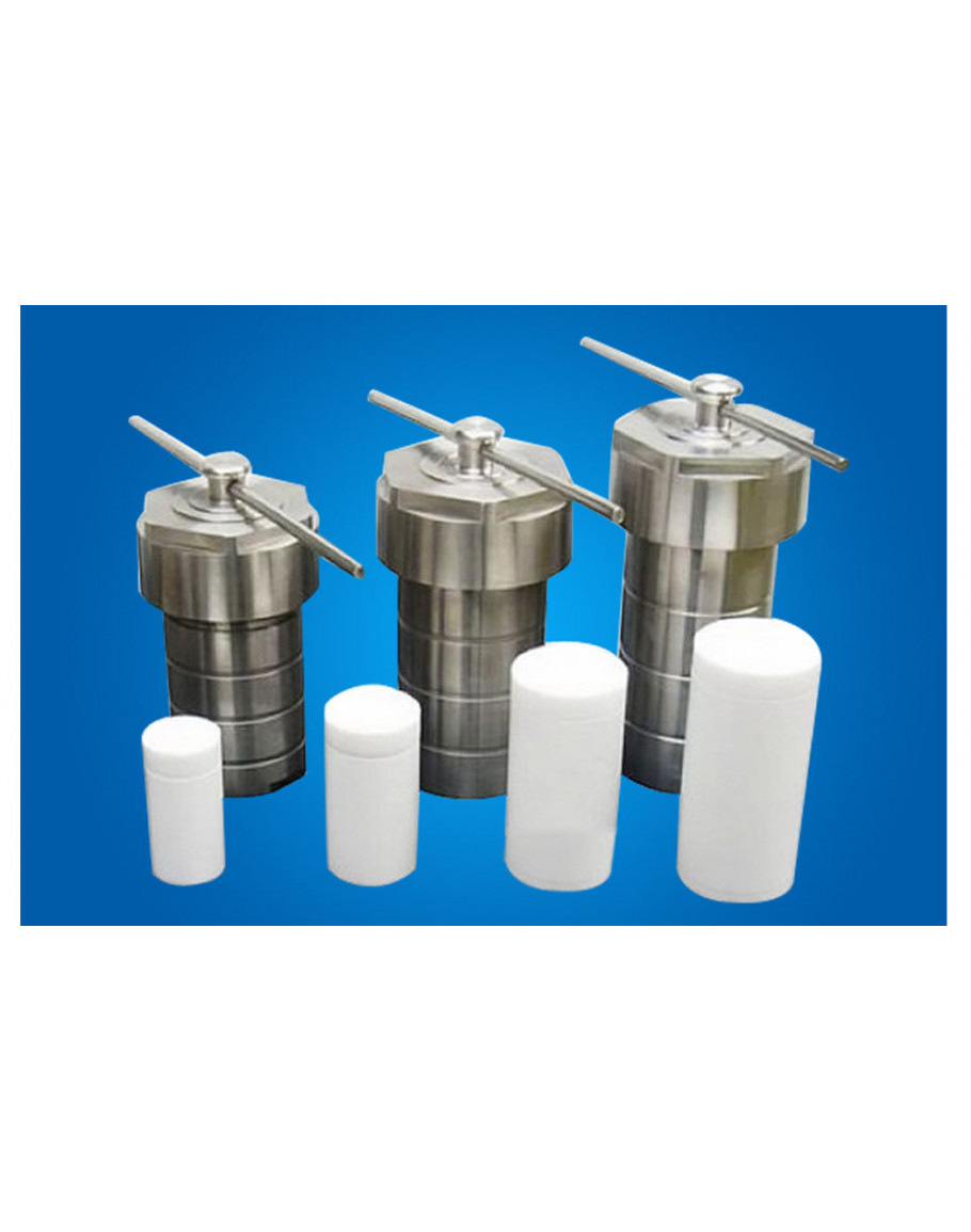 Hydrothermal Autoclave Reactor with Teflon Chamber Hydrothermal Synthesis